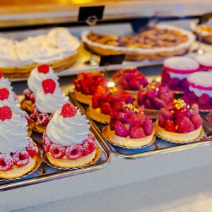 Verrine sucrée( caramel / choco / vanille ) 24p