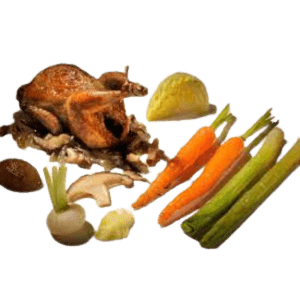 Rôti aux mini légumes